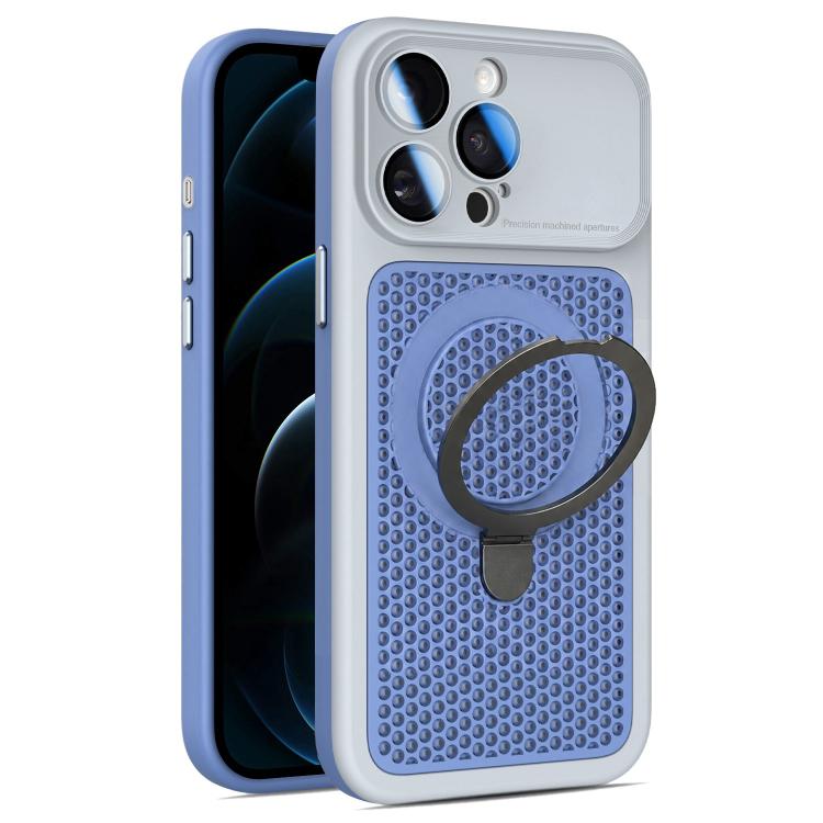 Custodia Armor Shield con rete di raffreddamento e supporto magnetico per iPhone