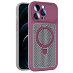 Custodia Armor Shield con rete di raffreddamento e supporto magnetico per iPhone