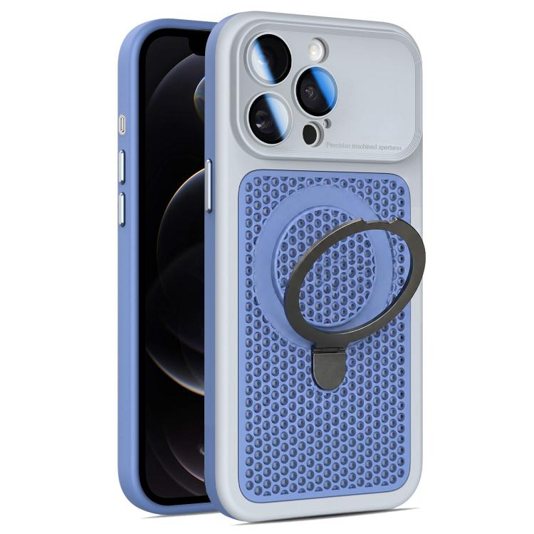 Custodia Armor Shield con rete di raffreddamento e supporto magnetico per iPhone