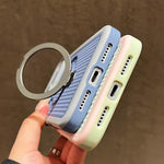 Custodia per telefono Armor Shield con rete di raffreddamento e supporto magnetico, con pellicola protettiva per l'obiettivo., For iPhone 17 Pro Max, For iPhone 17 Pro, For iPhone 17, For iPhone 16 Pro Max