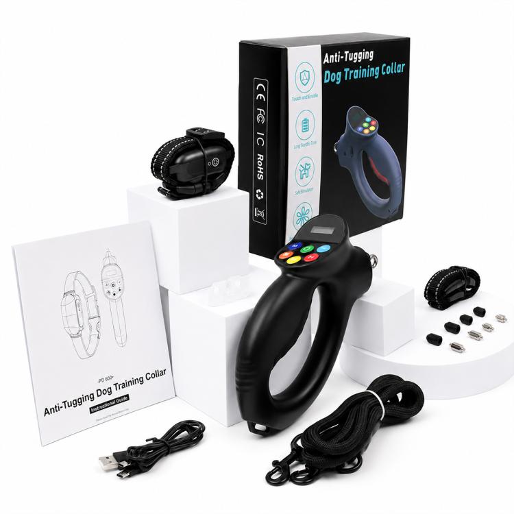 Collare elettronico per addestramento cani PaiPaitek PD800 con funzioni anti-strattoni e anti-abbaio., PD800