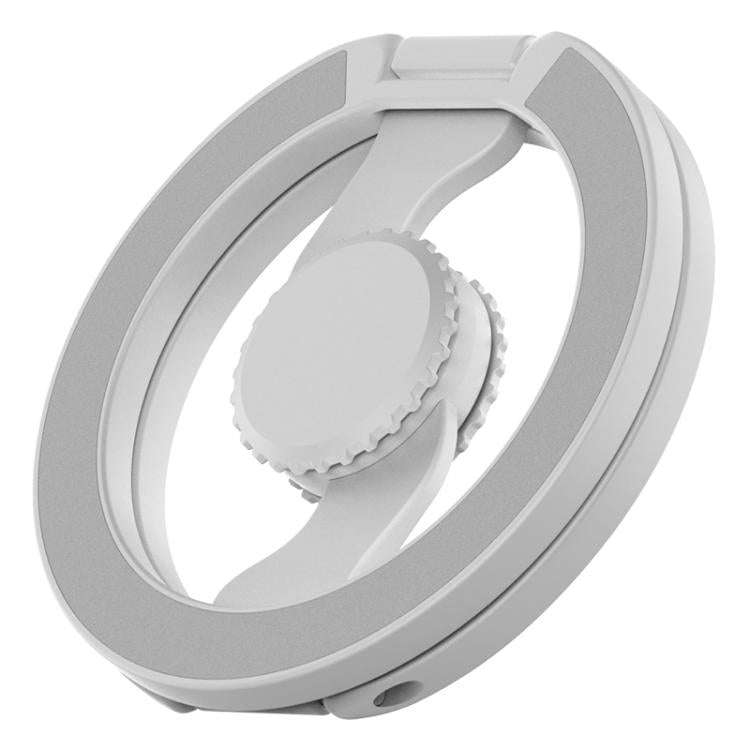 Supporto magnetico per telefono con giroscopio a punta di dita, versione verniciata, completamente pieghevole.