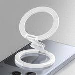 Supporto magnetico per telefono con giroscopio a punta di dita, versione verniciata, completamente pieghevole.