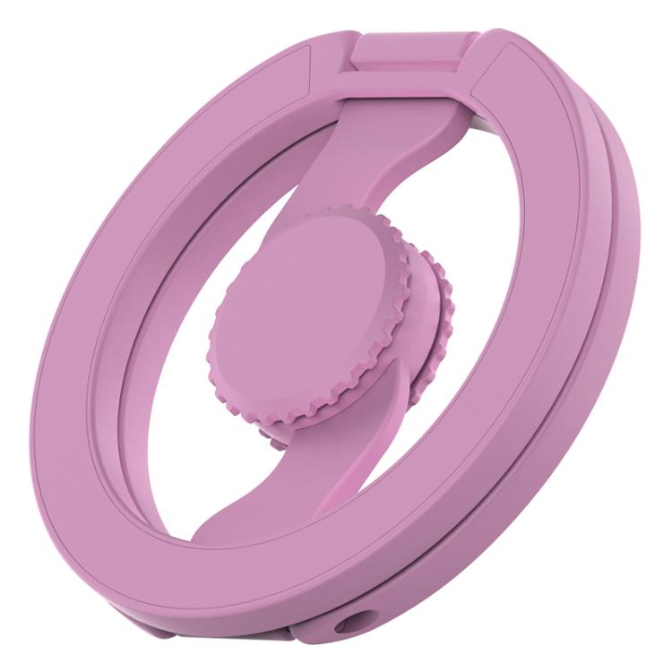 Supporto magnetico per telefono con giroscopio a punta di dita, versione verniciata, completamente pieghevole.