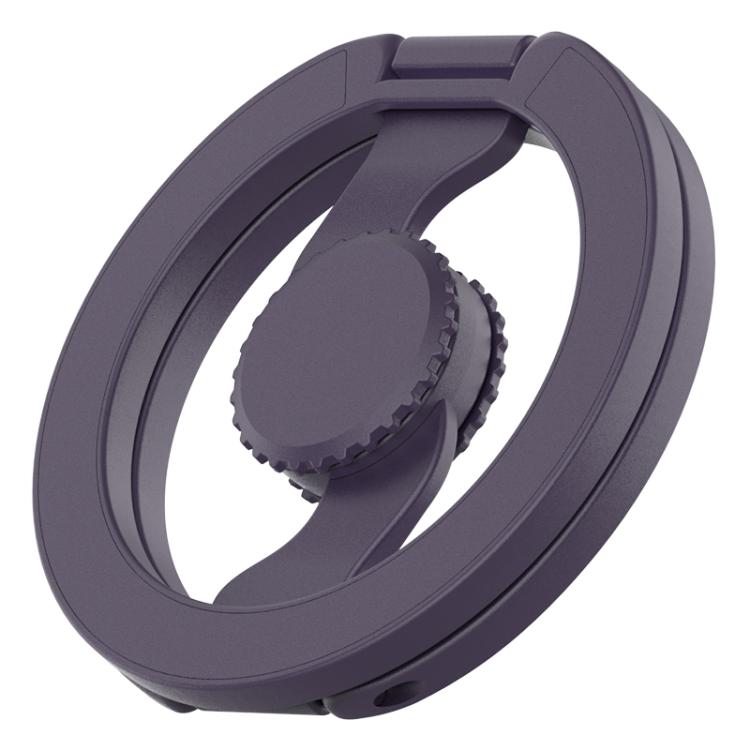 Supporto magnetico per telefono con giroscopio a punta di dita, versione verniciata, completamente pieghevole.