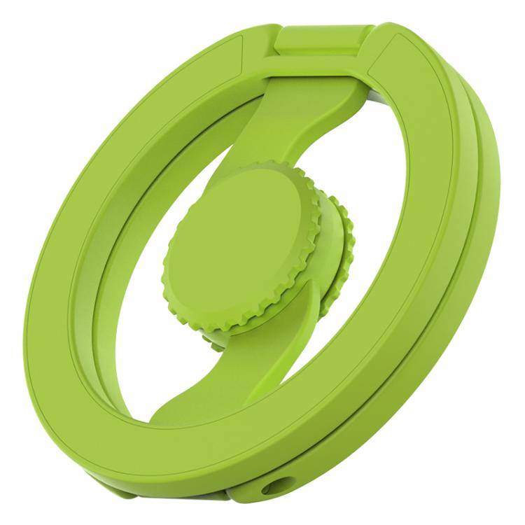 Supporto magnetico per telefono con giroscopio a punta di dita, versione verniciata, completamente pieghevole.