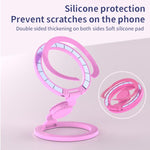 Supporto magnetico per telefono con giroscopio a punta di dita, versione verniciata, completamente pieghevole.