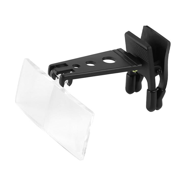 19156-2 Lente d'ingrandimento a clip stile cavallo di Troia