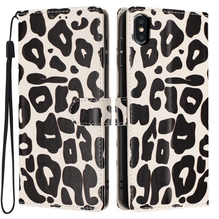 Portafoglio con stampa leopardata in ecopelle per iPhone 11 Pro Max