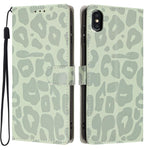 Portafoglio con stampa leopardata in ecopelle per iPhone 11 Pro Max