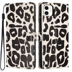 Portafoglio con stampa leopardata in ecopelle per iPhone 11 Pro Max