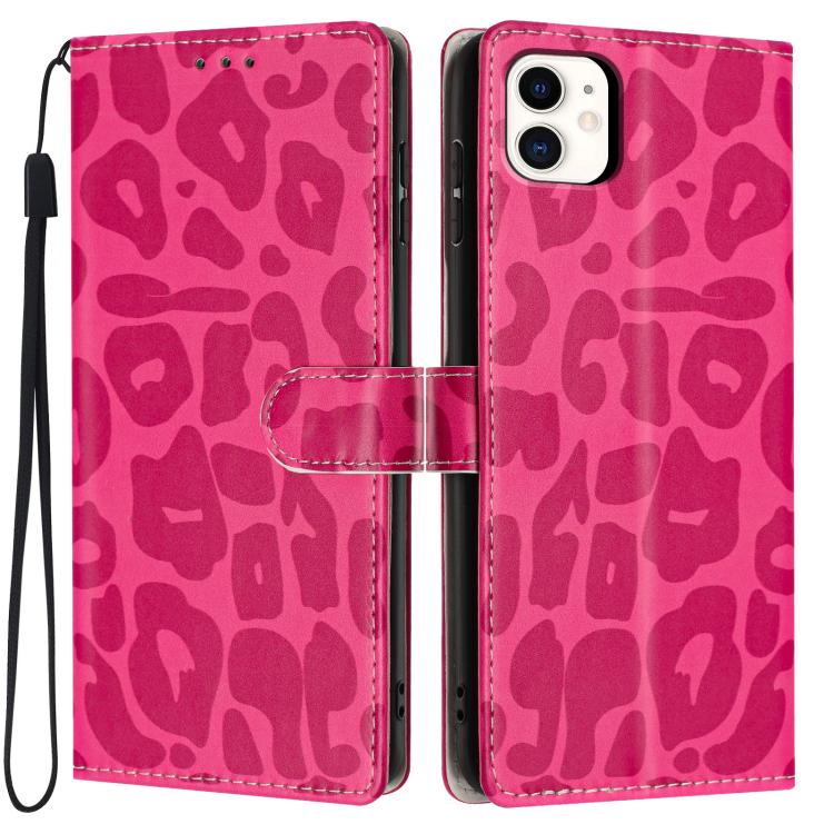 Portafoglio con stampa leopardata in ecopelle per iPhone 11 Pro Max