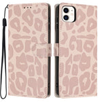 Portafoglio con stampa leopardata in ecopelle per iPhone 11 Pro Max