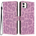 Portafoglio con stampa leopardata in ecopelle per iPhone 11 Pro Max
