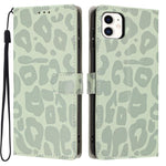 Portafoglio con stampa leopardata in ecopelle per iPhone 11 Pro Max