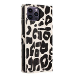 Portafoglio con stampa leopardata in ecopelle per iPhone 11 Pro Max