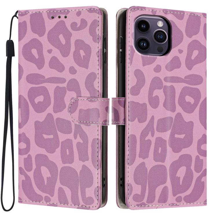 Portafoglio con stampa leopardata in ecopelle per iPhone 11 Pro Max