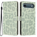 Portafoglio con stampa leopardata in ecopelle con cordino per iPhone 17 Pro