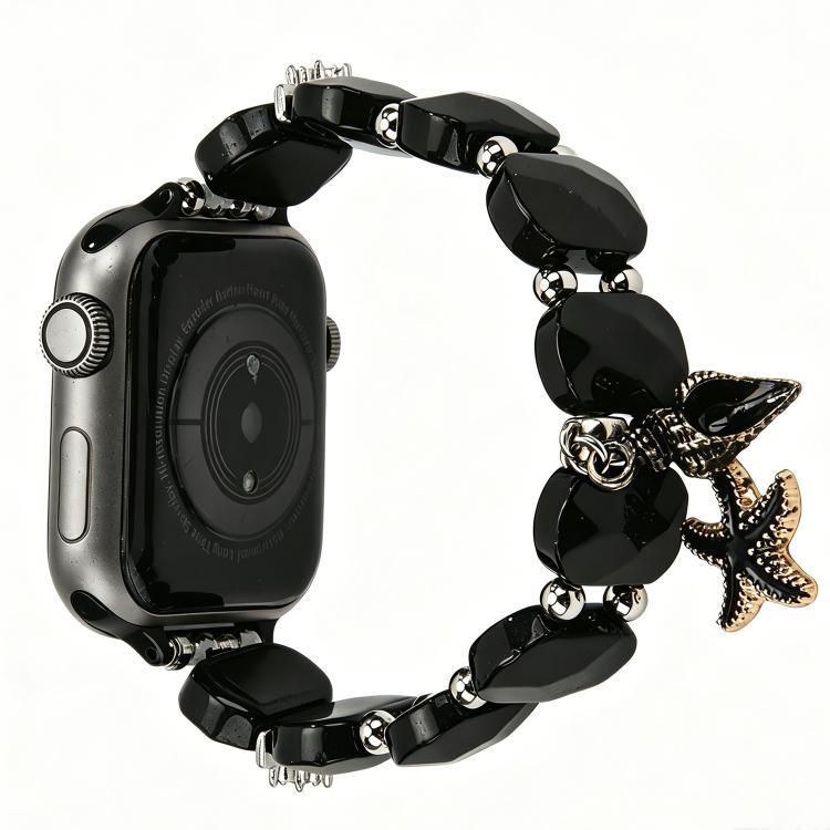 Cinturino per orologio con catena a croce e strass di cristallo, For Apple Watch 46mm / 49mm / 45mm / 44mm, For Apple Watch 42mm / 41mm / 40mm / 38mm