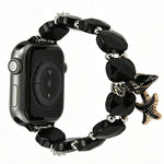 Cinturino per orologio con catena a croce e strass di cristallo, For Apple Watch 46mm / 49mm / 45mm / 44mm, For Apple Watch 42mm / 41mm / 40mm / 38mm
