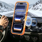 Custodia magnetica bicolore per iPhone 17 con protezione obiettivo