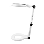 Lente d'ingrandimento da tavolo pieghevole 3B-1G con luce LED per riparazioni.