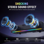 Altoparlante wireless Bluetooth ONIKUMA L13 con illuminazione RGB