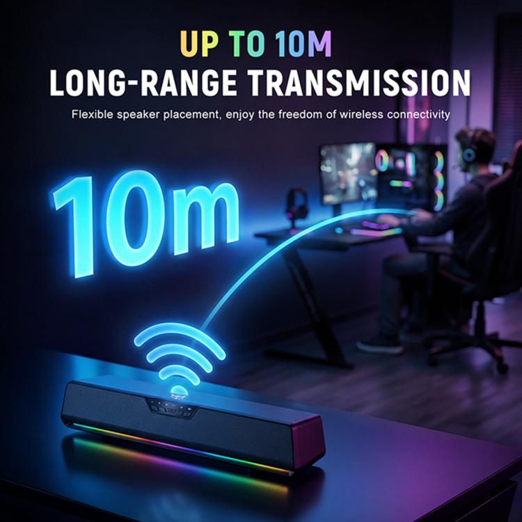 Altoparlante wireless Bluetooth ONIKUMA L13 con illuminazione RGB