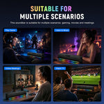 Altoparlante wireless Bluetooth ONIKUMA L13 con illuminazione RGB