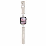 Cinturino per orologio in silicone con chiusura a inversione ibrida in metallo e motivo floreale., For Apple Watch 46mm / 49mm / 45mm / 44mm, For Apple Watch 42mm / 41mm / 40mm / 38mm