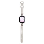Cinturino per orologio ibrido in metallo e silicone con effetto cielo stellato e design a cartoni animati., For Apple Watch 46mm / 49mm / 45mm / 44mm, For Apple Watch 42mm / 41mm / 40mm / 38mm
