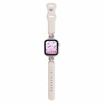 Cinturino per orologio ibrido in metallo e silicone con effetto cielo stellato e design a cartoni animati., For Apple Watch 46mm / 49mm / 45mm / 44mm, For Apple Watch 42mm / 41mm / 40mm / 38mm