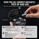 Auricolari Bluetooth Yesido TWS47 2 in 1 TWS con indicatore LED della batteria., TWS47