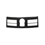 Adesivo decorativo per il controllo del sistema di navigazione in fibra di carbonio per auto per Nissan 350z 2006-2009, Navigation System Control