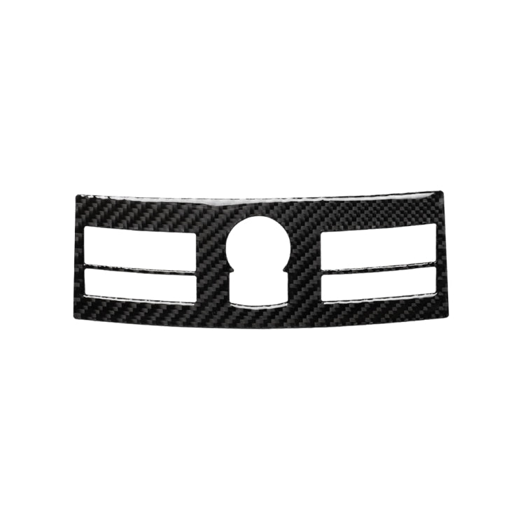 Adesivo decorativo per il controllo del sistema di navigazione in fibra di carbonio per auto per Nissan 350z 2006-2009, Navigation System Control
