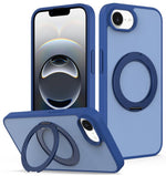 Custodia magnetica con supporto girevole Skin Feel per iPhone 18 Pro