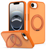 Custodia magnetica con supporto girevole Skin Feel per iPhone 18 Pro