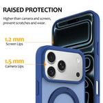 Custodia magnetica con supporto girevole Skin Feel per iPhone 18 Pro
