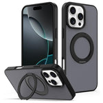 Custodia magnetica con supporto girevole Skin Feel per iPhone 14 e 13