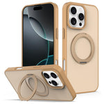 Custodia magnetica con supporto girevole Skin Feel per iPhone 14 e 13