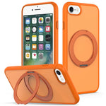 Custodia magnetica con supporto girevole Skin Feel per iPhone 14 e 13