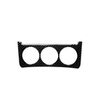 Adesivo decorativo per console aria condizionata radio in fibra di carbonio per auto per Nissan 350z 2006-2009, Conditioning Console Decorative Sticker