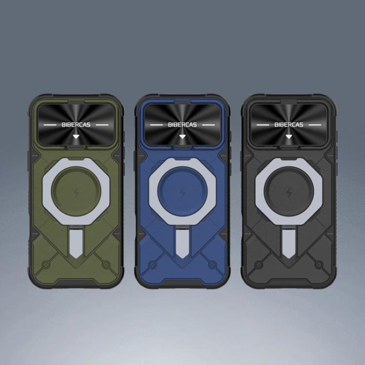 Custodia Adventurer Series con cover a ribalta e supporto in metallo per iPhone