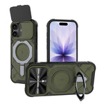 Custodia Adventurer Series con cover a ribalta e supporto in metallo per iPhone