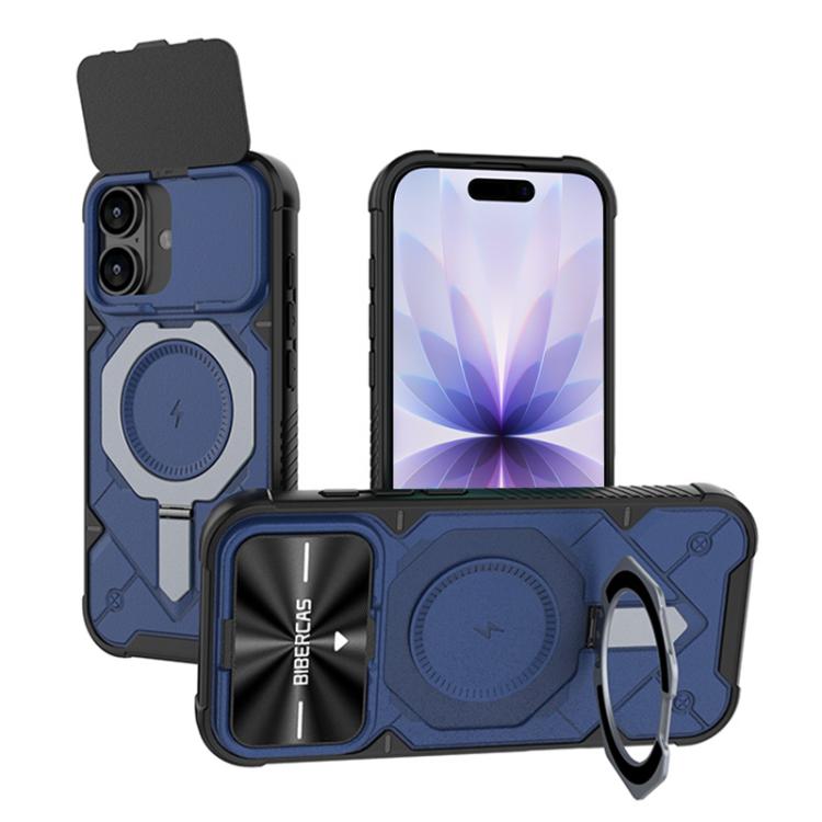 Custodia Adventurer Series con cover a ribalta e supporto in metallo per iPhone