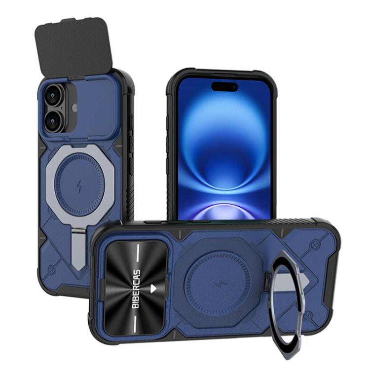 Custodia Adventurer Series con cover a ribalta e supporto in metallo per iPhone