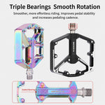 Pedali per mountain bike MEROCA, Dual-DU Version, DU + Bearing Version, 3-Bearing Version