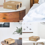Q5A Multifunzionale Touch Clock Display in legno Altoparlante Bluetooth con ricarica wireless, supporto TF Card e disco U e AUX da 3,5 mm, Q5A