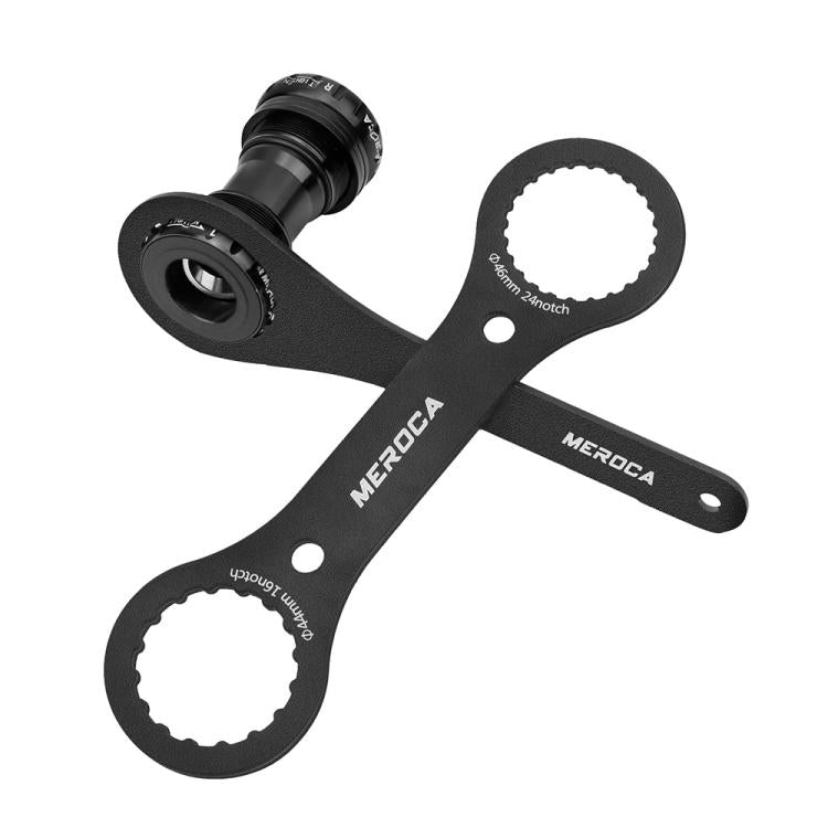 Attrezzo per la rimozione della guarnitura cava della bicicletta MEROC, chiave per asse, BB44, BB39+BB40.5 2 in 1 Wrench, BB49+BB52 2 in 1 Wrench For T47, BB44+BB46 2 in 1 Wrench