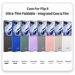 Custodia per telefono GKK integrata ultra sottile a copertura totale, For Galaxy Z Flip8 5G